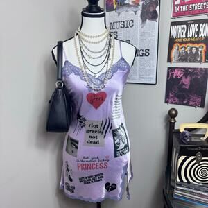 Tangled in Feedback: Slip Dress